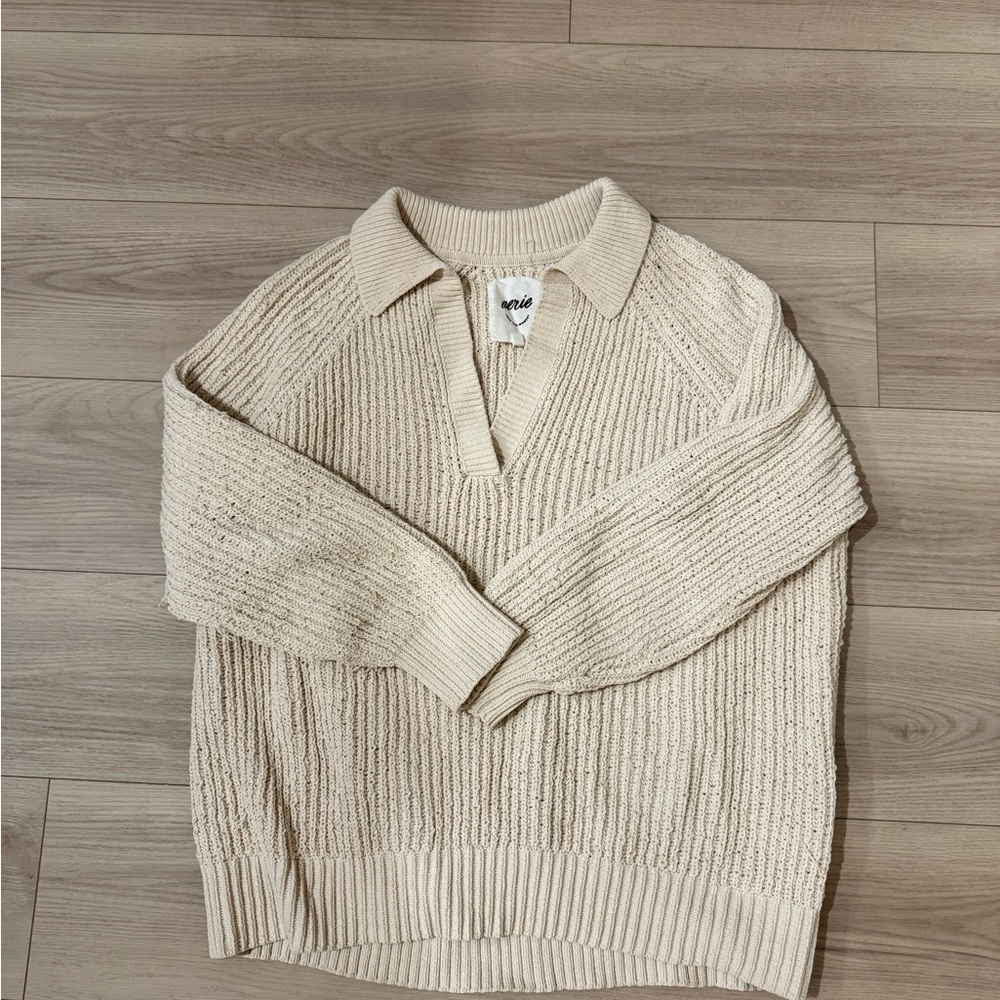 Aerie Cream Sweater